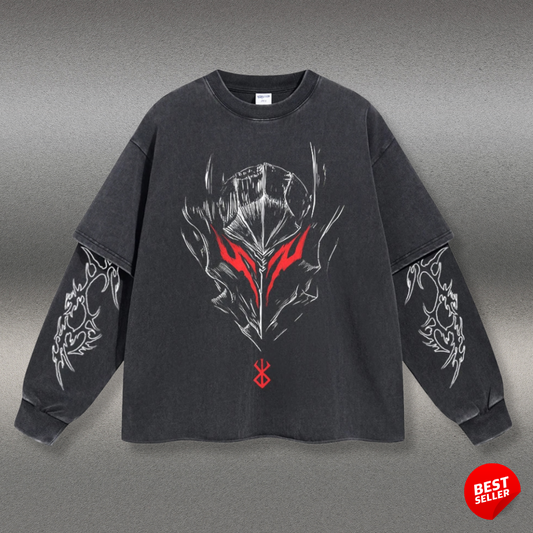 Retro Long Sleeve Berserk Tee