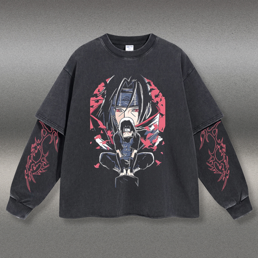 Retro Long Sleeve Itachi Tee