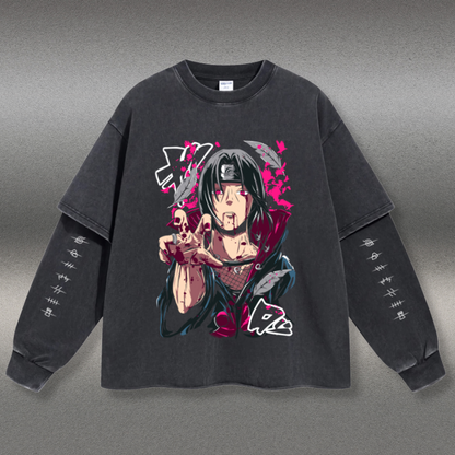 Retro Long Sleeve Itachi Tee