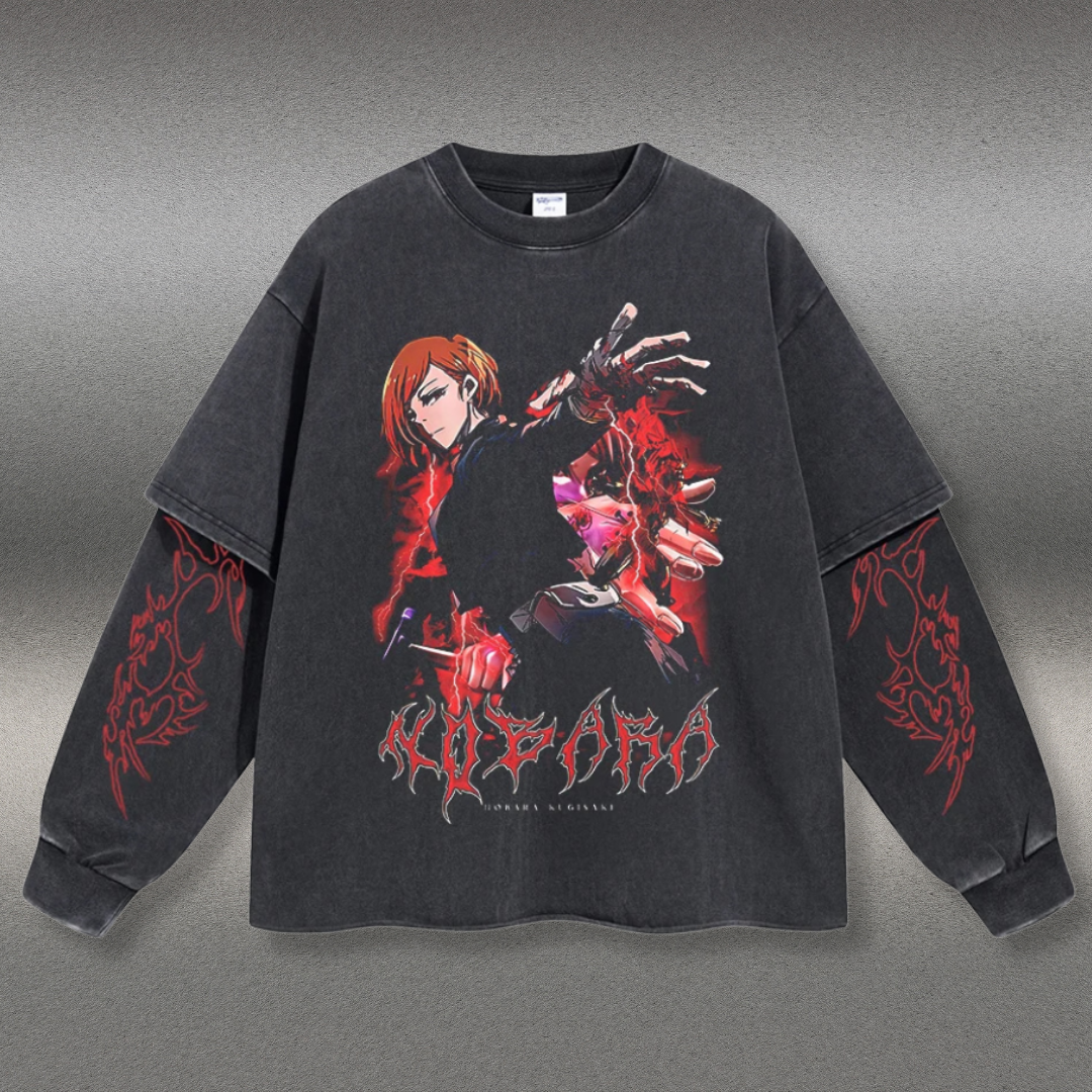 Retro Long Sleeve Nobara Kugisaki Tee