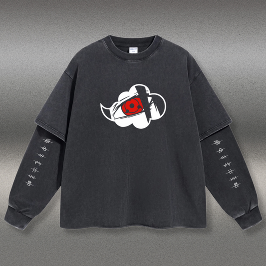 Retro Long Sleeve Akatsuki Tee