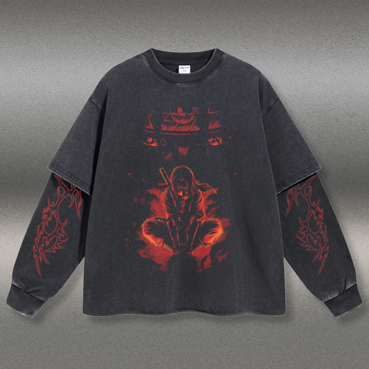 Retro Long Sleeve Itachi Tee