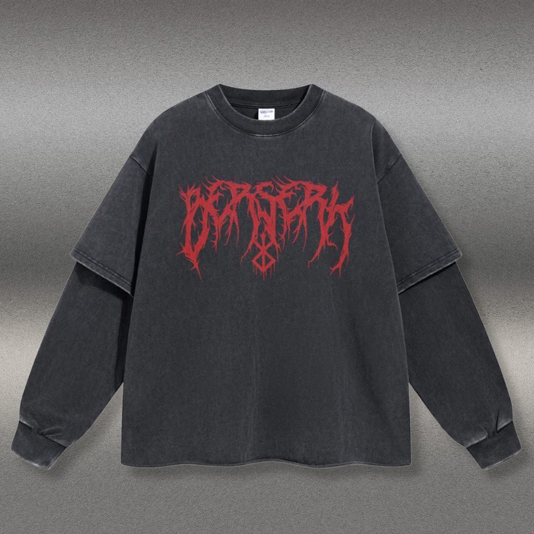 Retro Long Sleeve Berserk Tee