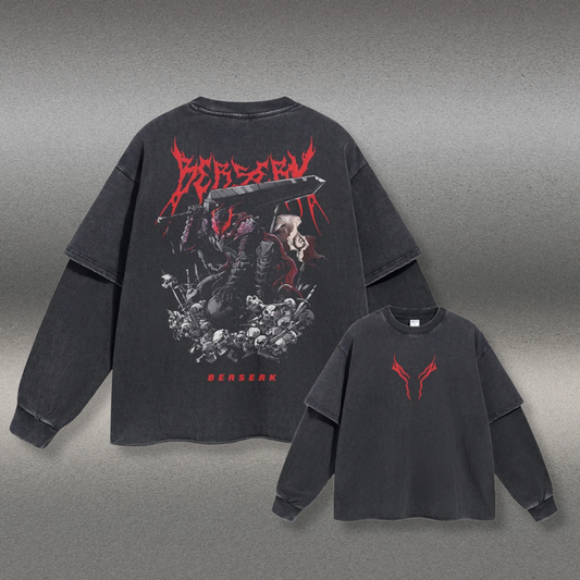 Retro Long Sleeve Berserk Tee