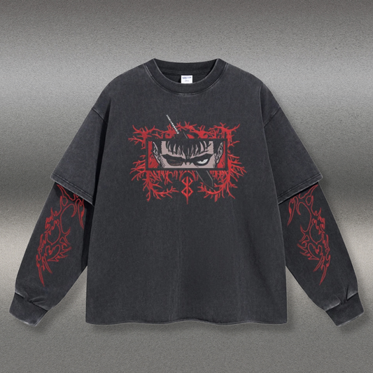 Retro Long Sleeve Berserk Tee