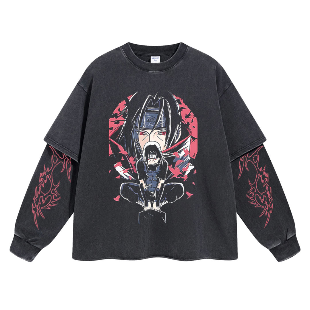 Retro Long Sleeve Itachi Tee