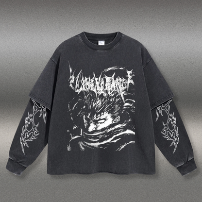 Retro Long Sleeve Berserk Tee