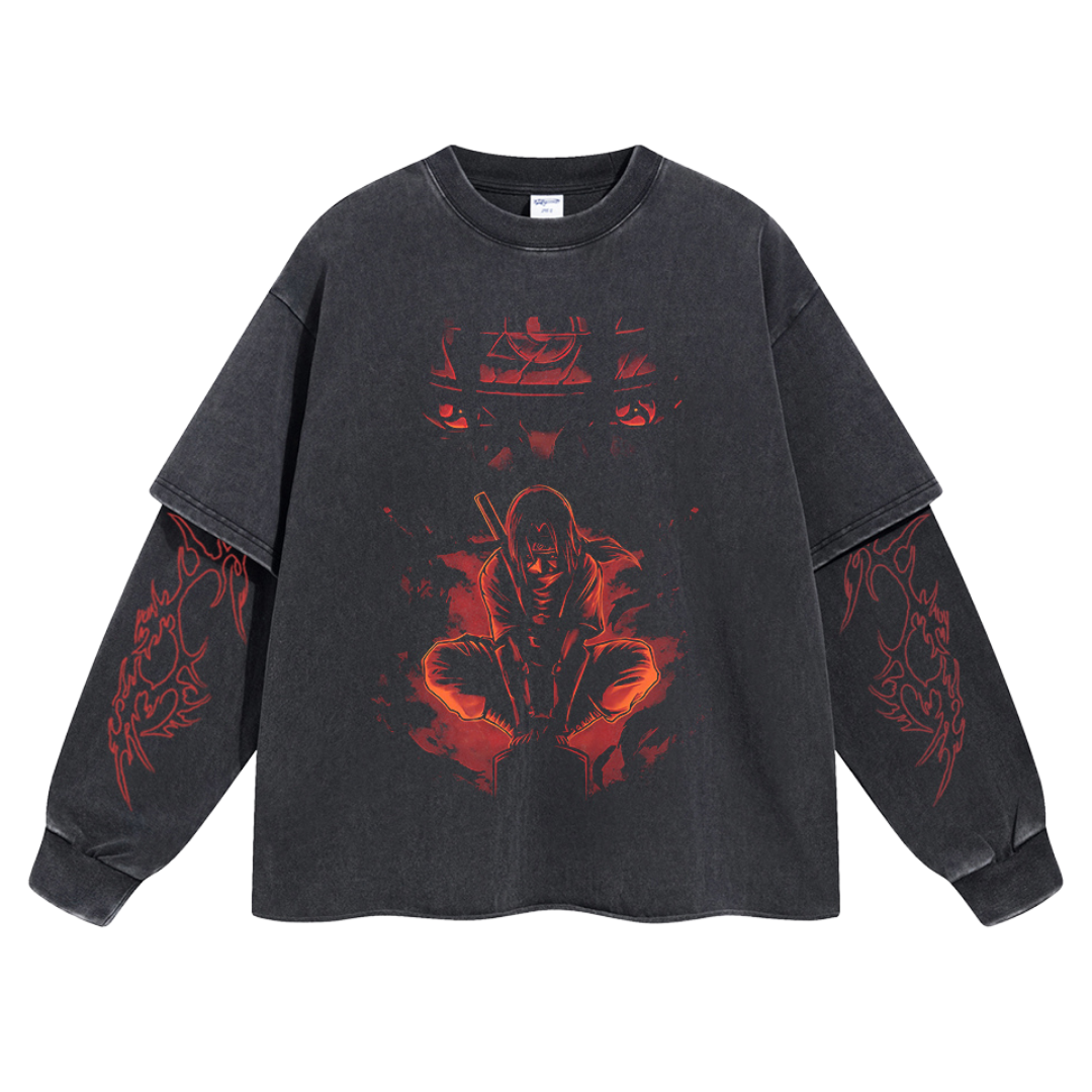 Retro Long Sleeve Itachi Tee