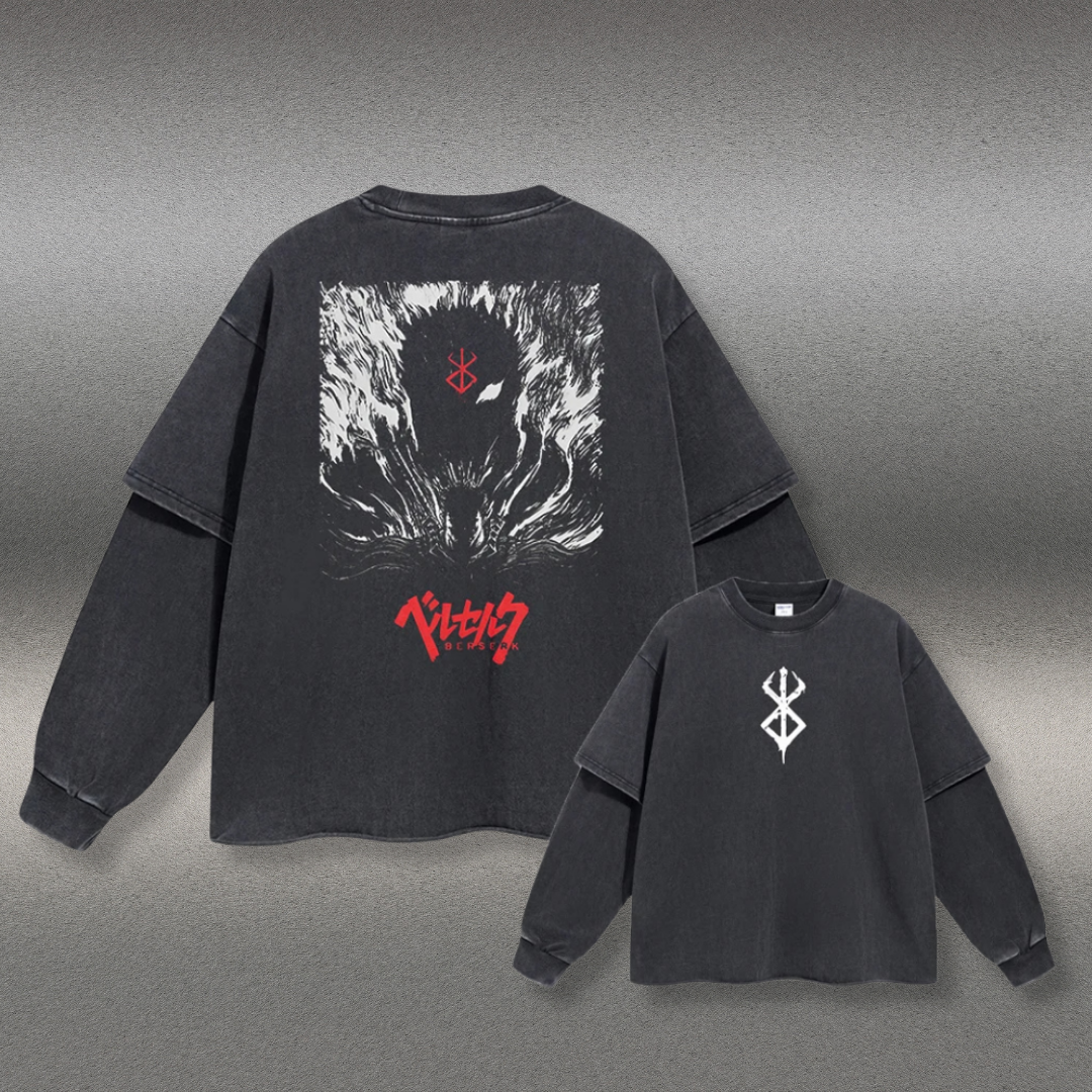 Retro Long Sleeve Berserk Tee