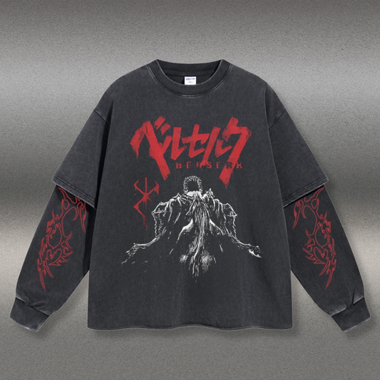 Retro Long Sleeve Berserk Tee