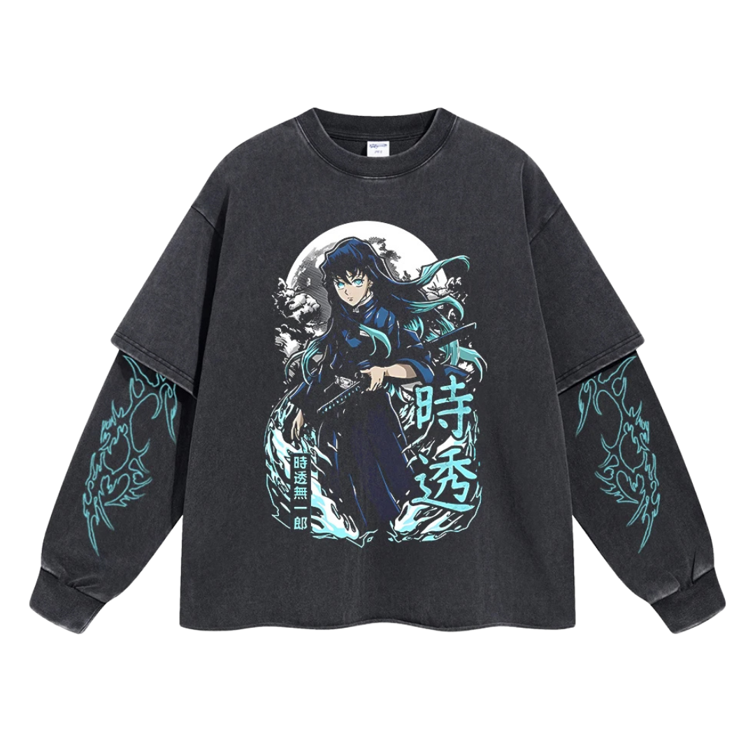 Retro Long Sleeve Tokito Tee