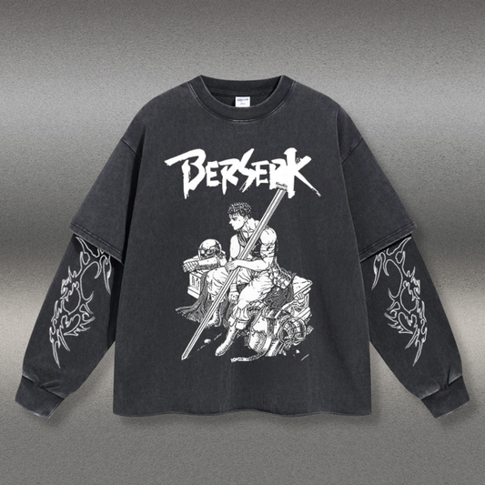 Retro Long Sleeve Berserk Tee