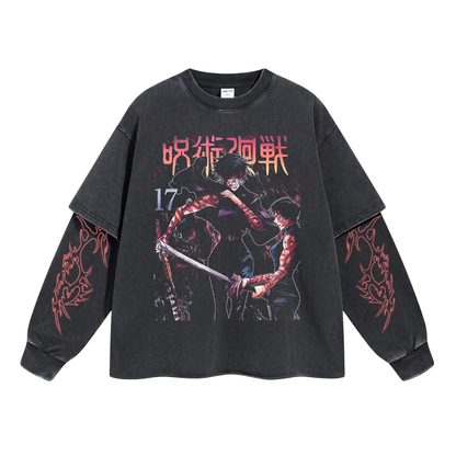 Retro Long Sleeve Zenin Tee