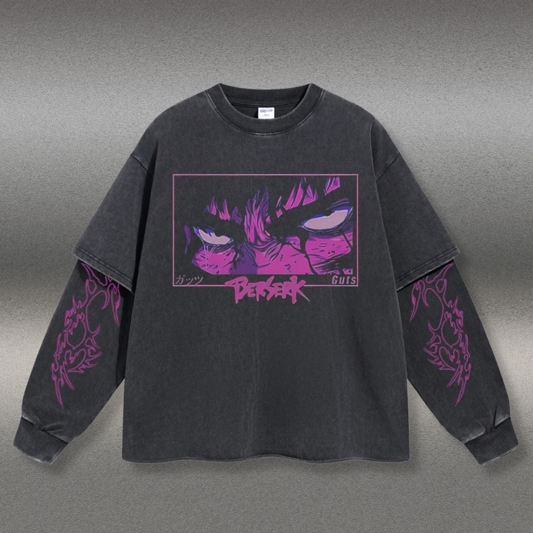 Retro Long Sleeve Berserk Tee