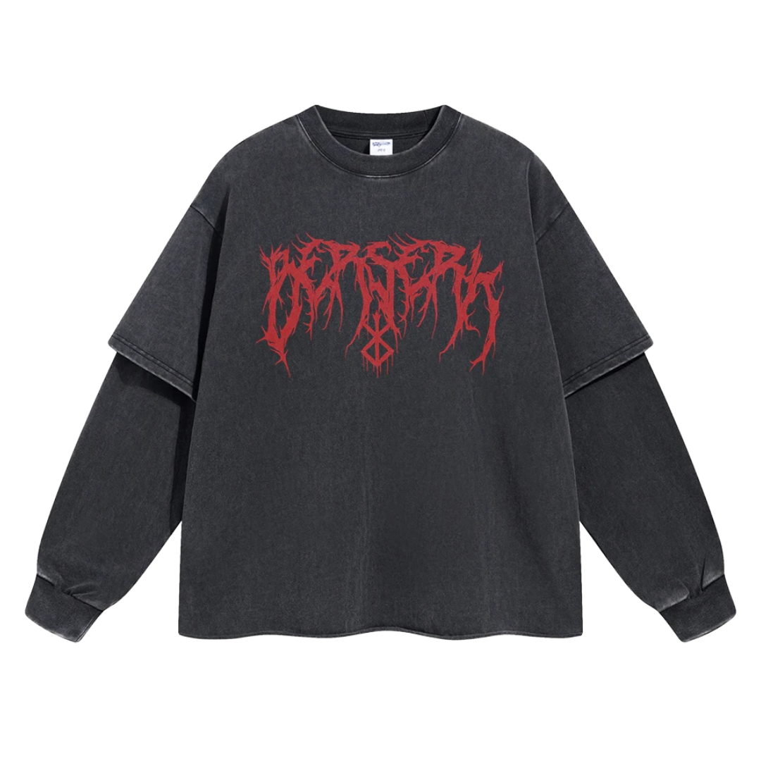 Retro Long Sleeve Berserk Tee