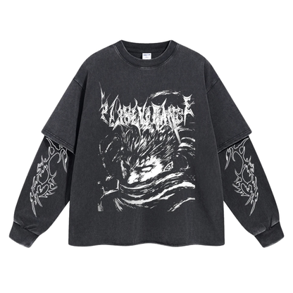 Retro Long Sleeve Berserk Tee