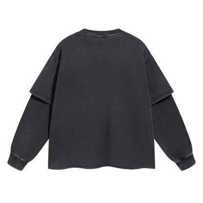 Retro Long Sleeve Giyū Tomioka Tee