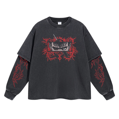 Retro Long Sleeve Berserk Tee