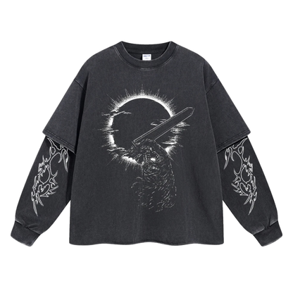 Retro Long Sleeve Berserk Tee