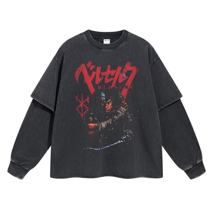 Retro Long Sleeve Berserk Tee