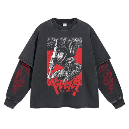 Retro Long Sleeve Berserk Tee