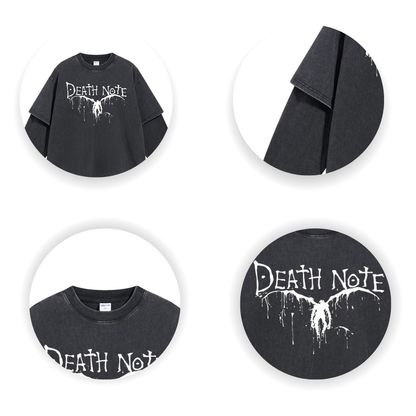 Retro Long Sleeve Death Note Tee