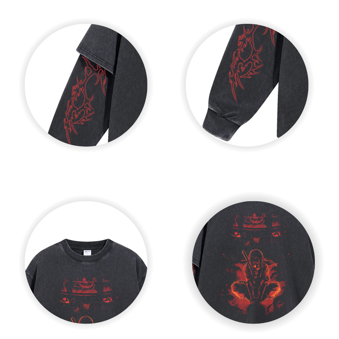 Retro Long Sleeve Itachi Tee