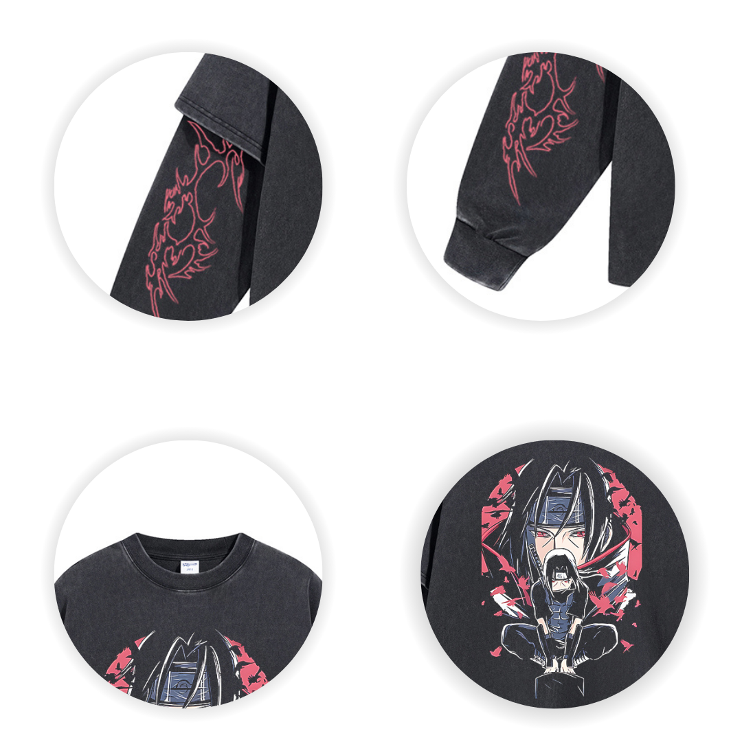 Retro Long Sleeve Itachi Tee