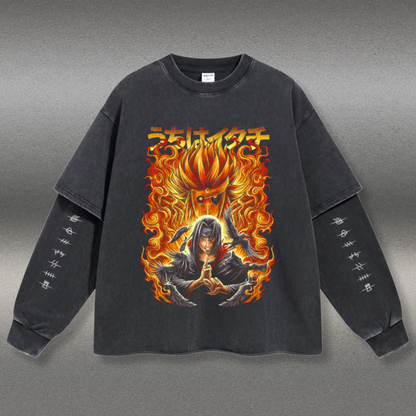 Retro Long Sleeve Itachi Tee