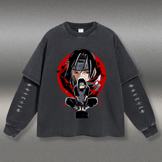 Retro Long Sleeve Itachi Tee