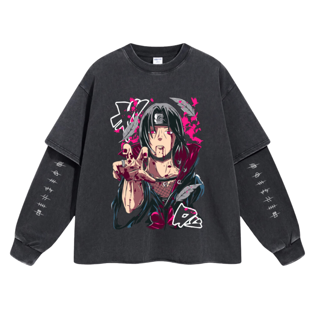 Retro Long Sleeve Itachi Tee