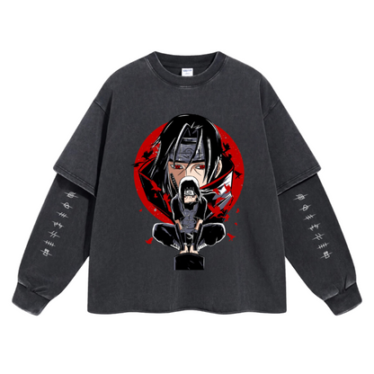 Retro Long Sleeve Itachi Tee