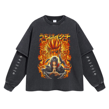 Retro Long Sleeve Itachi Tee